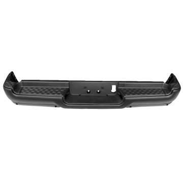 Bumper Assembly Rear Single Exhaust w/Adv Park w/Parking Sensor Black for Ram 1500 Rebel 2019-2024