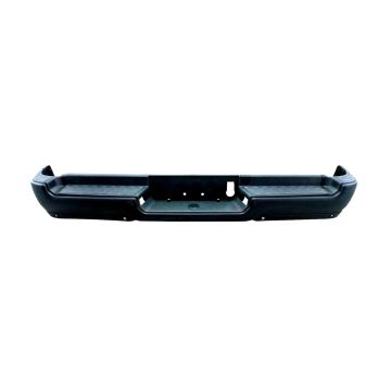 Bumper Assembly Rear Single Exhaust w/o Adv Park w/Parking Sensor w/o Lamps Primed CAPA for Ram 1500 2019-2024