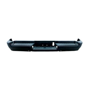 Bumper Assembly Rear Single Exhaust w/Adv Park w/Parking Sensor w/o Lamps Primed CAPA for Ram 1500 2019-2024