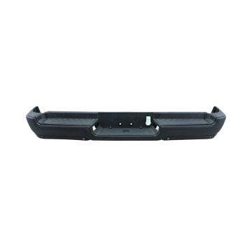 Bumper Assembly Rear Single Exhaust w/o Adv Park w/Parking Sensor w/o Lamps Black CAPA for Ram 1500 Rebel 2019-2024
