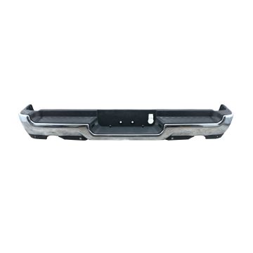 Bumper Assembly Rear Dual Exhaust w/o Adv Park w/Park w/o Lamps Chrome CAPA for Ram 1500 2019-2024