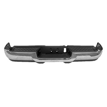 Bumper Assembly Rear w/o Park Assist w/o Rear Fog Lamps Chrome for Ram 2500 3500