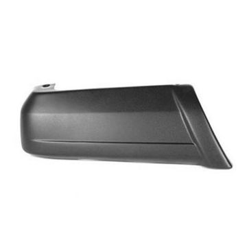 Bumper Extension Rear Left Outer w/o Country Package Black for Jeep Cherokee 1997-2001