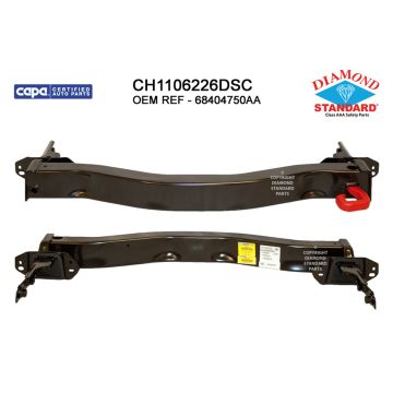 Bumper Cover Reinforcement Rear CAPA for Jeep Renegade Trailhawk Upland 2015-2023