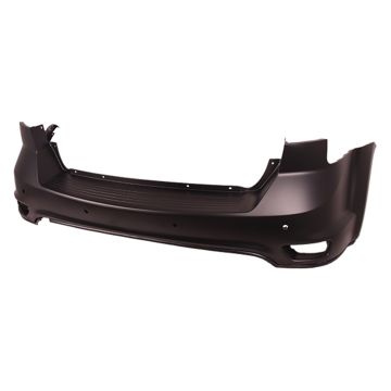 Bumper Cover Rear Upper w/Parking Sensor Primed for Dodge Journey 2011-2019