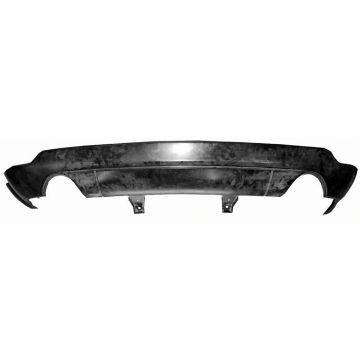 Bumper Cover Rear Lower Dual Chrome Exhaust Tips w/o Towing Pkg Type 4 CAPA for Jeep Grand Cherokee Grand Cherokee WK