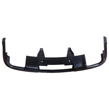 Bumper Cover Rear Lower Dual Rectangular Chrome Exhaust Tips Primed for Jeep Grand Cherokee Overland Summit 2014-2022