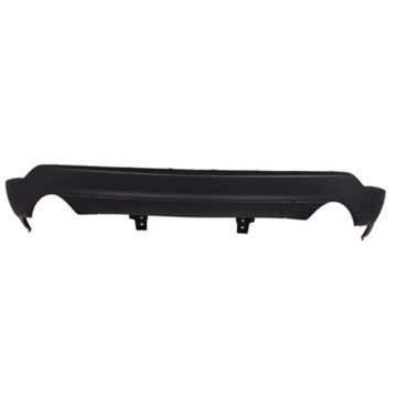 Bumper Valance / Grille Kit Rear Type 3 Dual Exhaust w/o Towing Pkg Textured Black Panel CAPA for Jeep Grand Cherokee Grand Cherokee WK
