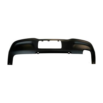 Bumper Valance / Grille Kit Rear w/o Chrome Exhaust Tips w/Towing Hitch Panel CAPA for Jeep Compass Limited Sport Latitude North Trailhawk 2017-2021