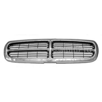 Grille Assembly Chrome for Dodge Dakota Durango