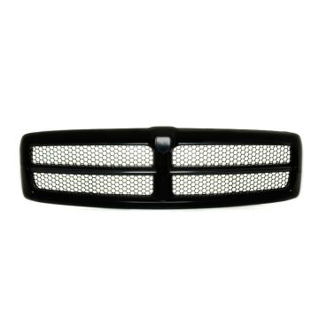 Grille Assembly Black Early Design for Dodge Ram 2500 Ram 3500 Ram 1500