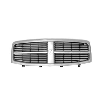 Grille Assembly Chrome & Black for Dodge Durango 2004-2006