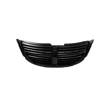 Grille Assembly 1-Piece Design Textured Plastic Primed Black CAPA for Dodge Caravan 2005-2007
