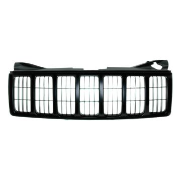 Grille Assembly 2pc Frame & Insert for Jeep Grand Cherokee 2005-2007