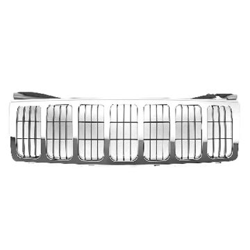 Grille Assembly Chrome CAPA for Jeep Grand Cherokee 2005-2007