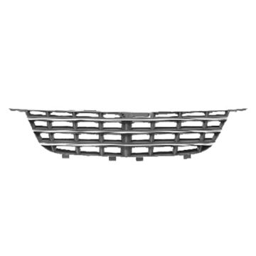 Grille Assembly Silver-Black w/Chrome Molding for Chrysler Sebring Sedan Convertible 2007-2010