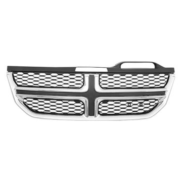 Grille Assembly w/o Fog Lamps CAPA for Dodge Journey 2011-2020