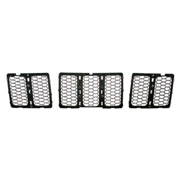 Grille Assembly Honeycomb Style Chrome/Chrome for Jeep Grand Cherokee 2014-2016