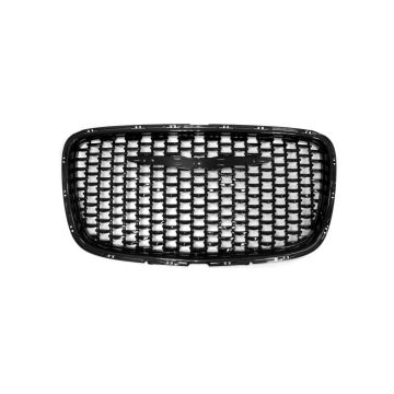 Grille Assembly Black Chrome CAPA for Chrysler 300 2015-2023