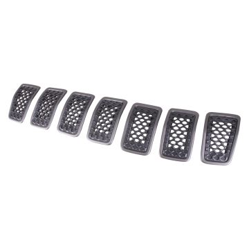 Grille Assembly CAPA for Jeep Cherokee Trailhawk Trailhawk Elite 2019-2023