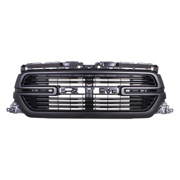 Grille Assembly w/o Surround View Camera Body Color Grille CAPA for Ram 1500 2019-2022
