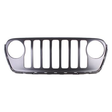 Grille Assembly w/Chrome Trim for Jeep Wrangler 2018-2023