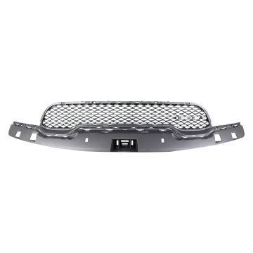 Grille Assembly Black Grille w/Chrome Surround CAPA for Dodge Durango 2021-2024