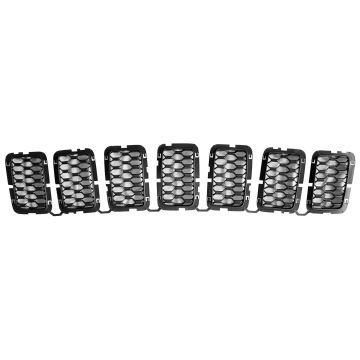 Grille Insert Inner Grille Filler CAPA for Jeep Grand Cherokee Grand Cherokee WK