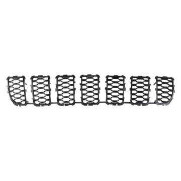 Grille Insert w/o Night Vision w/o Surround View Camera Grille Texture Filler for Jeep Grand Cherokee L 2021-2024