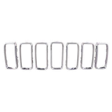Grille Molding Chrome for Jeep Renegade Limited Sport Latitude North Altitude High Altitude Jeepster 2019-2023