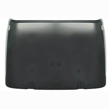 Hood Panel Assembly w/o Power Bulge w/1 Nozzle CAPA for Jeep Wrangler 2007-2012