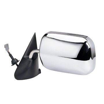 Door Mirror Assembly Left Power Remote Chrome for Dodge Ram 1500 Ram 2500 Ram 3500