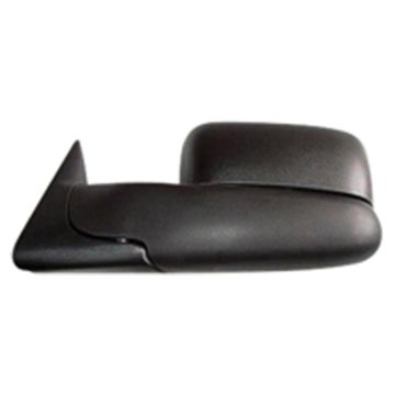 Door Mirror Assembly Left Manual w/Towing Package Fold-Out Design for Dodge Ram 2500 Ram 3500 Ram 1500