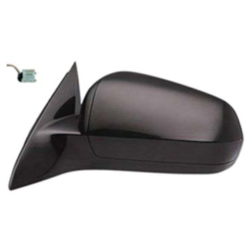 Door Mirror Assembly Left Power w/o Fold-Away Design Flat Black for Chrysler Sebring Sedan 2007-2010
