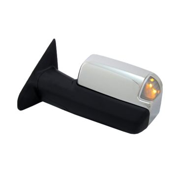 Door Mirror Assembly Left Power Heated Trailer Tow Type Chrome for Ram 1500 2500 3500 1500 Classic