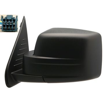 Door Mirror Assembly Left Power Heated w/o Memory 8H5P for Jeep Liberty 2008-2012