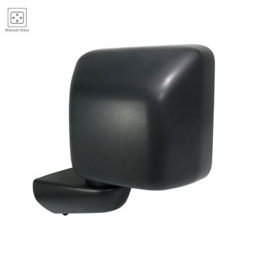 Door Mirror Left Manual w/o Blind Spot Detection for Jeep Wrangler Gladiator