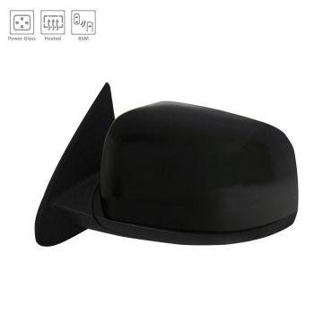 Door Mirror Assembly Left w/Blind Spot Detection Fold-Away for Dodge Durango 2019-2022