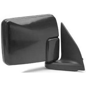 Door Mirror Assembly Right Sail Mounted 6x9 Inch Sail Mount Foldaway Black for Dodge Ram 50 Mitsubishi Mighty Max