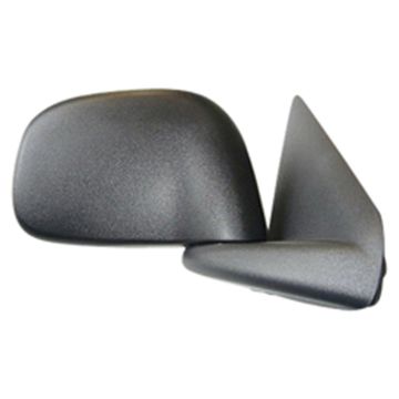 Door Mirror Assembly Right Manual w/o Towing Pkg Black for Dodge Ram 1500 Ram 2500 Ram 3500