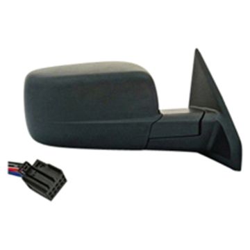 Door Mirror Assembly Right Power Heated Black (Code GT6) for Dodge Ram 2500 Ram 1500 Ram 1500 2500