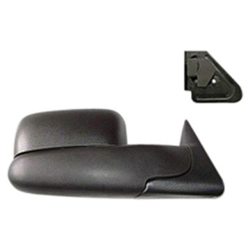 Door Mirror Assembly Right Standard Mount Manual w/Towing Pkg w/Bracket for Dodge Ram 2500 Ram 1500 Ram 3500