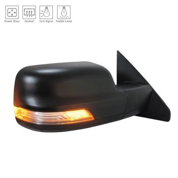 Door Mirror Assembly Right Standard Type Black for Ram 1500 2022