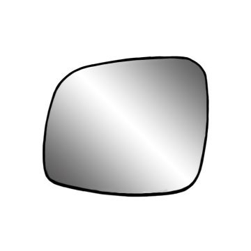 Door Mirror Glass Left w/o Blind Spot Detection Heated Flat for Chrysler Town & Country Dodge Grand Caravan