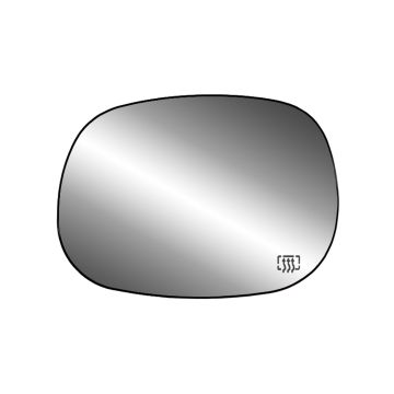 Door Mirror Glass Left Heated Flat for Dodge Ram 2500 Dakota Durango Ram 3500 B2500 Ram 1500 B1500 Ram 2500 Van Ram 1500 Van Ram 3500 Van B3500