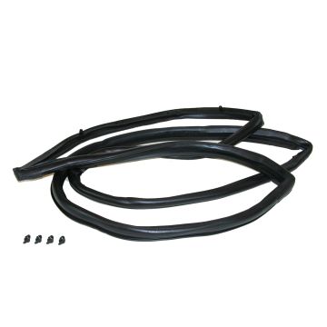 Door Molding Front Right Door Opening Weatherstrip Full Door Type Weatherstrip for Jeep Wrangler CJ7 CJ5