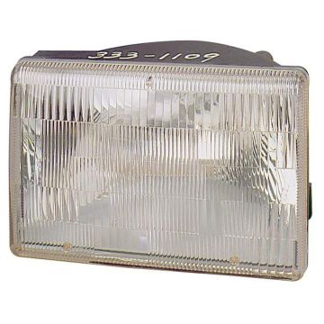 Headlight Assembly Composite Left CAPA for Jeep Grand Cherokee 1993-1998