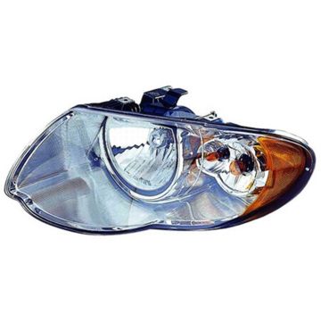 Headlight Assembly Composite Left for Chrysler Town & Country 2005-2007