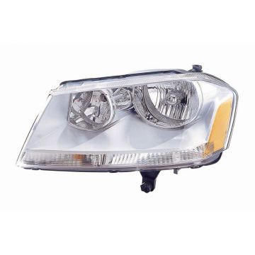 Headlight Assembly Composite Left CAPA for Dodge Avenger SXT SE 2008-2014