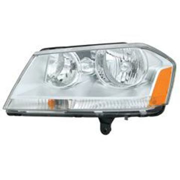 Headlight Assembly Composite Left for Dodge Avenger SXT SE 2008-2014